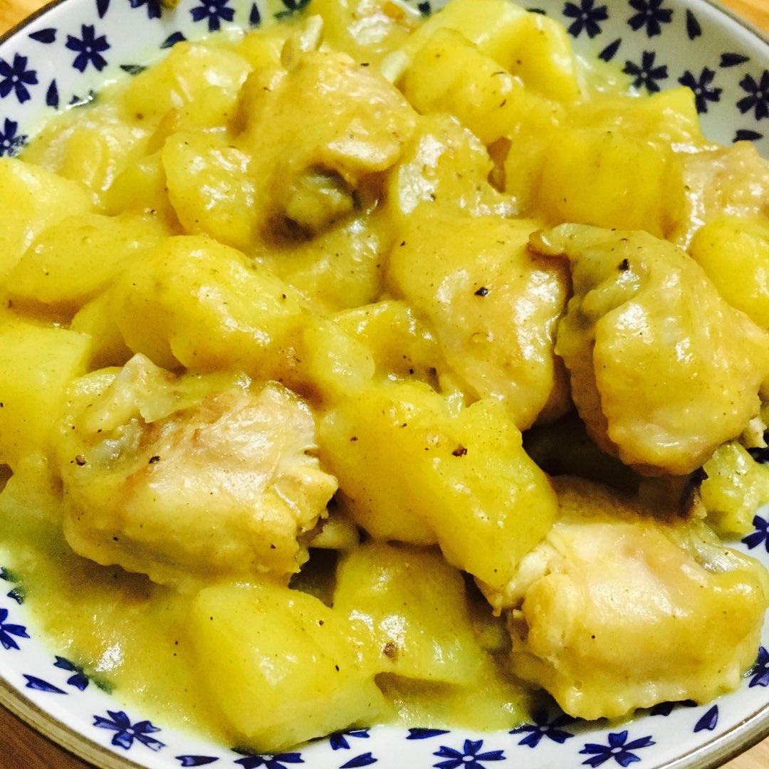 咖喱土豆鸡翅